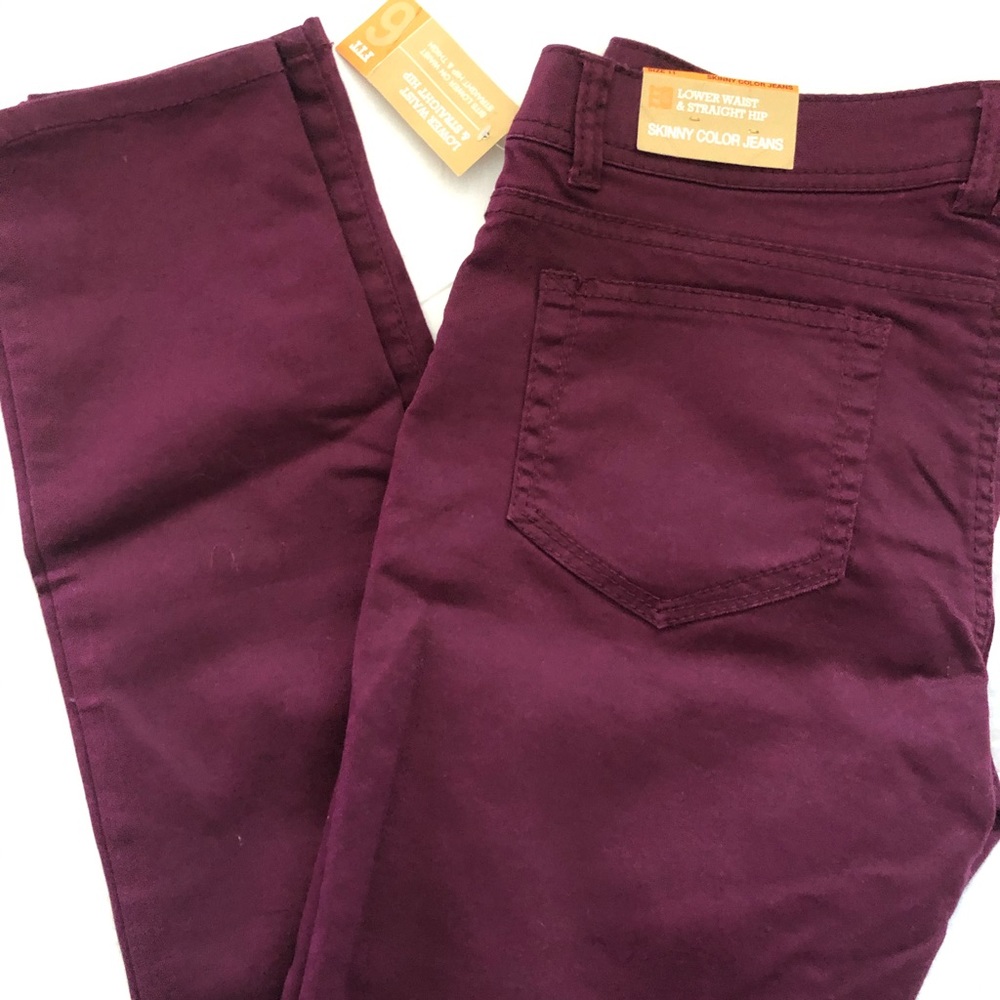 Mossimo Supply Co Maroon Jeans